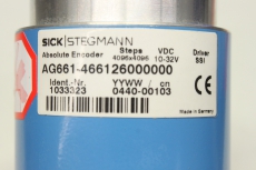 SICK STEGMANN AG661-466126000000 Drehgeber Absolut 4096x4096 10-32V