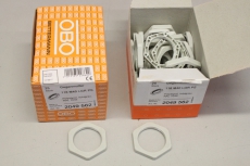 50x OBO BETTERMANN Kabelverschraubung Gegenmutter 116 M40 LGR PS 2049532 OVP