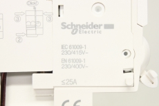 SCHNEIDER ELECTRIC A9Q24225 2P 25A 300mA Acti 9 Vigi IC60 Add ON Block OVP