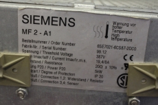 SIEMENS MF2-A1 6SE7021-6CS87-2DC0 387V Braking Resistor Brake Bremse MF 2-A1