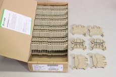 86x CONTACLIP Reihenklemme Schutzleiter 2,5mm 17100.2 OVP 404421114165