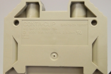 20x CONTACLIP Reihenklemme Schutzleiter 13mm 600V 80A 17124.2 OVP 4044211180942