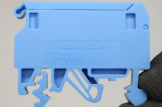 96x CONTACLIP Reihenklemme Schutzleiter 4mm 500V 6,3A 1078.5 OVP 404421101375