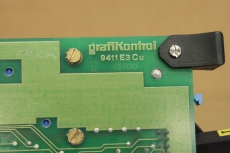 GRAFIKONTROL G.9410 Periferie 9410/7 E3  Modul Karte Board  9411E3 CU