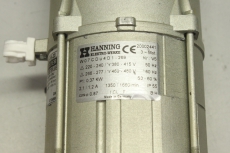 SEUSTER W07CDU4D1-269 Hanning Elektromat S6.1-0,37-80-18-25 Motor Torantrieb 