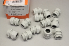 13x OBO BETTERMANN Kabelverschraubung, PG29,Polyam 2024772 OVP 