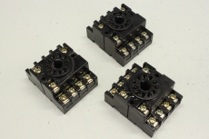 3x 3XE 3 XE Relais Fassung E19TF138