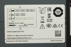  SIEMENS SIRIUS Sicherheitsschaltgerät Sicherheitsrelais 3SK1112-1BB40