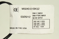 MADISON M5040-01BK52 Füllstandsensor Liquid Level Switch M504001BK52