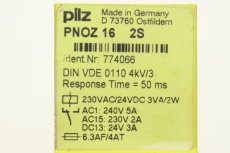  PILZ 774066 Sicherheitsrelais PNOZ16