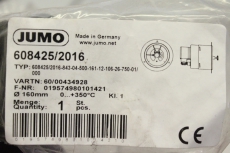 JUMO 608425/2016-843-04-500-161-12-106-26-750-01/000 Thermometer 60/00434928