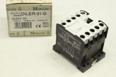  MOELLER 24 V DC S Hilfsschütz DC DILER-31-G OVP