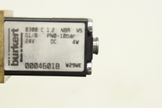 BÜRKERT 00046018 G1/8 24V Wege Magnetventil solenoid valve 