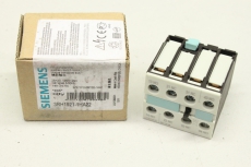  SIEMENS  22, 2 S + 2 Ö Hilfsschalter Kontaktblock 3RH1921-1HA22 OVP