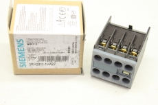  SIEMENS Hilfsschalter Kontaktblock 3H2911-1HA22 OVP