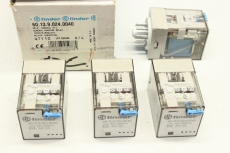 4x FINDER 60.12.9.024.0040 24VDC Relais  601290240040 OVP