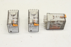 3x FINDER 55.34.8.240.0040 240V AC 7A 250V  Relais  553482400040