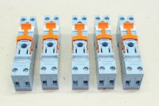 5x RELECO S10 Relais Fassung Relaissockel 