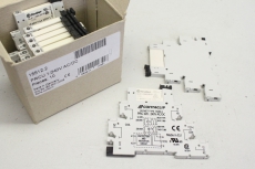 9x CONTACLIP 15512.2 & Finder 34.51.7.060.0010 60V Relais  404421111UNB851 OVP