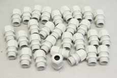 30x  Posten Kabelverschraubung M20 x 1,5 RAL 7035 M20X1.5