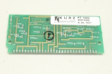 KURZ INDUSTRIE ELEKTRONIK PT 1000 9000 0048 90000048 Modul Karte Board PT1000