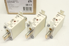 3x ETI Sicherungseinsatz 35A 500V 120kA 004181209 OVP NH000 3838895287100