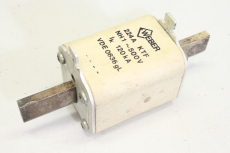 WEBER Sicherungseinsatz 224A 500V  120kA VDE 0636gL 224AKTF NH1