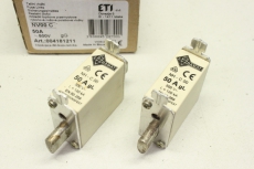 2x ETI NH00 Sicherungseinsatz 50A 500V 120kA 004181211 OVP 