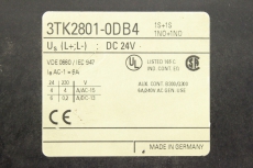SIEMENS 3TK2801-0DB4 DC24V 1S+1S 1NO+1NO Sicherheitskombination  3TK28010DB4