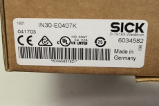 SICK IN30-E0407K 60345821821 M12 6mm Sensor Sicherheitsschalter induktiv OVP
