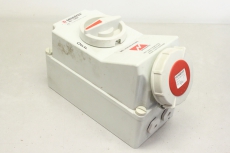 MENNEKES Wanddose DUO 16A7p6h400V IP67 Abschaltbar Wall mounted socket 7306 