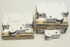 3x SIEMENS Allstrom DC 220V AC 230/400V 5SY5106-6 LS Leitungsschalter OVP