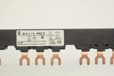4x Moeller  B3.1/3-PKZ0 Klemmleiste Drehstromschienenblock B31/3PKZ0