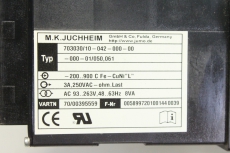 Jumo JUCHHEIM 703030/10-042-000-00 Anzeige Regler Mikroprozessorreg 