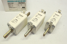 3x SIEMENS Sicherungseinsatz 100A 500V 120kA 3NA3030 OVP NH0 4001869055725