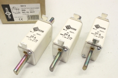 3x EBAMAT  Sicherungseinsatz 20A 500V 0636/21 IEC 269 120k 9317 OVP  NH0