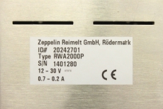 ZEPPELIN RWA2000P RWA 2000P RWA2000 P 20242701 Ersatzteil  RWA2000P