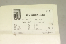 RITTAL ISV Anschluss-Klemmblock 250 A 5-polig Gehäuse SV9666.340 SV 9666.340