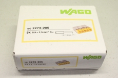 100x WAGO Reihenklemme Endhalter 5x 0,5 -2,5mm 2273-205 OVP 47050821027874