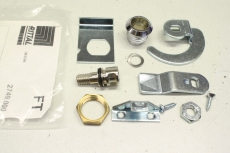 RITTAL Vorreiberverschluss mit Doppelbart-Einsatz Kunststoff-Handgriff 2749.000 