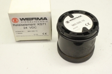 WERMA KS71 24 VDC KS71 Relaiselement Signal Warnsignal 960.000.15 OVP