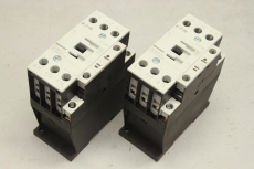 2x EATON DILM25-01 DIL M25-01 Leistungsschütz Circuit Breakter 
