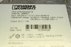  PHOENIX CONTACT TRIO-UPS/1AC/24DC/ 5 2866611 Stromversorgung USV TRIO-UPS