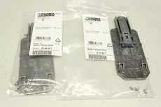 2x PHOENIX CONTACT  2866857 QUNIT-ADAPTER/4 Tragschiene Adapter OVP