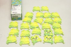 25x PHOENIX-CONTACT Reihenklemme Schutzleiter 9mm 0,5-0,6nm UT2.5-PE OVP 3044092