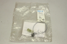 FESTO KMYZ-9-24-AD-0 Magnetventil Spule Kabel Gerätestecker 2-LED-B OVP