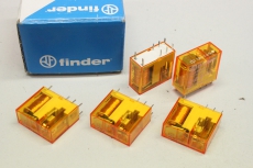 5x FINDER 40.61 16A 250V  Relais  4061 OVP
