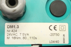 JOVENTA DM 1.3 24VAC 16Nm 80-110s Stellantrieb Klappenantrieb DM1.3
