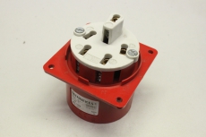  MENNEKES 32A5p6h400V IP44 1409 Anbausteckdose 5polig Stecker Anbaustecker 1409