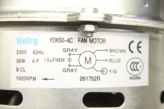 WELLING YDK31-4C 230V 36W 4P 1020rpm Motor Lüftermotor YDK50-4C